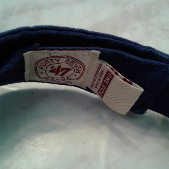 NWT  '47 brand Toronto Blue Jays Logo Visor Hat Cap unisex OSFM MLB adjustable - Picture 4 of 6